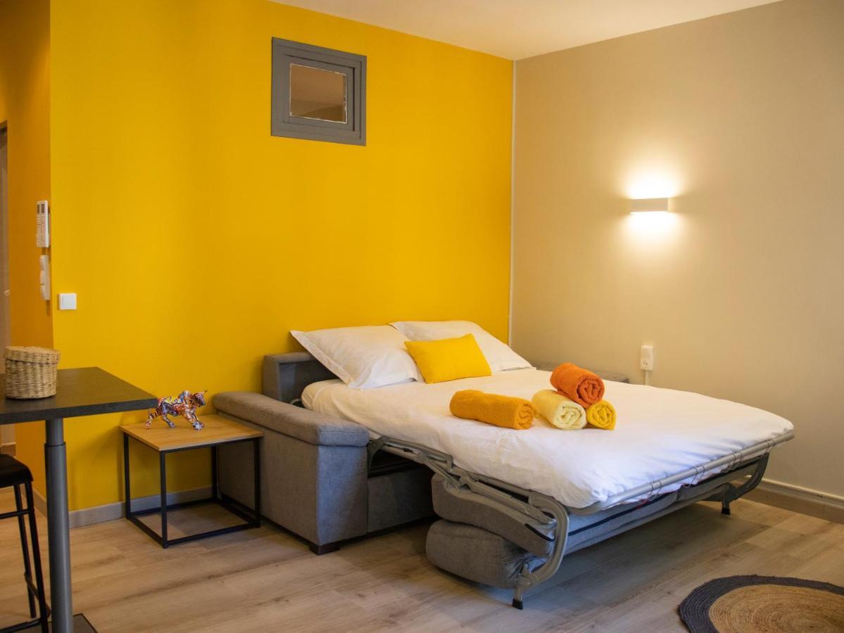 Chez Leon - Clim' & Patio - Appart Loupian Centre Dış mekan fotoğraf